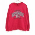 ジャージーズ 00s 長袖スウェット マウントラシュモア レッド XL | 古着