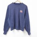 ジャンスポーツ 00s 長袖スウェット ハーバード ネイビー L | 古着