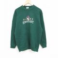オニータ 90s 長袖スウェット ニューポート グリーン M | 古着
