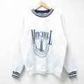 ジャンスポーツ 00s 長袖スウェット MITCHELL グレー M | 古着