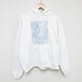 ヘインズ 00s 長袖パーカー ホワイト L | 古着
