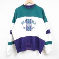 90s 長袖スウェット ナイアガラ グリーン XL | 古着