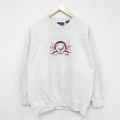 00s 長袖スウェット ゴルフクラブ刺繍 グレー XL | 古着