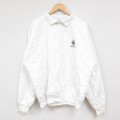 WEK 90s 長袖スウェット NANTUCKET ホワイト XL | 古着