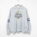 90s 長袖パーカー 山シカ グレー霜降り XL | 古着