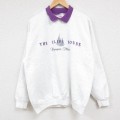 THE CLIFF HOUSE 90s 長袖スウェット ヨット ホワイト XL | 古着