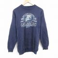 L★古着 TULTEX 長袖 スウェット メンズ 00年代 00s ガトリンバーグ クルーネック 紺 ネイビー 24nov15 中古 スエット トレーナー トップス