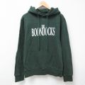 アニメ 長袖スウェットパーカー ブーンドッグス グリーン L | 古着