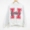 90s 長袖スウェット 霜降り グレー XL | 古着