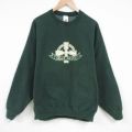 フルーツオブザルーム 90s 長袖スウェット アイルランド グリーン XL | 古着