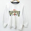 90s 長袖スウェット GRANDFATHER グレー M | 古着