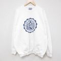 ヘインズ 00s 長袖スウェット カーバーバイブルカレッジ ホワイト XL | 古着