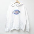 00s 長袖パーカー ホワイト XL | 古着