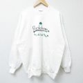ヘインズ 00s 長袖スウェット クローバー ホワイト XL | 古着