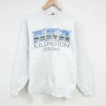 90s 長袖スウェット 霜降り グレー L | 古着