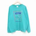 オニータ 90s 長袖スウェット ICTM グリーン XL | 古着