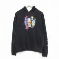 リップルジャンクション 長袖スウェットパーカー NARUTO ブラック L | 古着