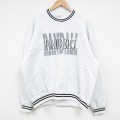 90s 長袖スウェット RAIDERS グレー XL | 古着