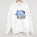 フルーツオブザルーム 00s 長袖スウェット 工具 ホワイト XL | 古着
