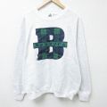 リー 90s ラグランスウェット バミューダ グレー XL | 古着