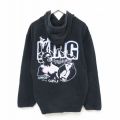 【50%OFF】KING 長袖スウェットパーカー ブラック XL | 古着