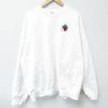 フルーツオブザルーム 90s 長袖スウェット ホワイト XL | 古着