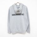 BROWNING 長袖パーカー 霜降り グレー XL | 古着