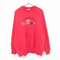 リー 90s 長袖スウェット デトロイトレッドウィングス レッド XL | 古着