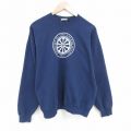 ヘインズ 00s 長袖スウェット アカデミー ネイビー XL | 古着