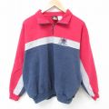 90s ハーフジップスウェット USAオリンピック マルチカラー L | 古着