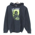 S★古着 長袖 ヒップホップ ラップ スウェット パーカー メンズ アイスキューブ 黒 ブラック 25may12 中古 スエット トレーナー トップス