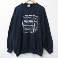 Edgar 00s 長袖スウェット ネイビー XL | 古着