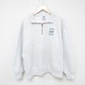 ジャージーズ 90s ハーフジップスウェット FFSC グレー L | 古着