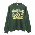 チャンピオン 90s 長袖スウェット レイダース グリーン L | 古着