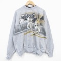 ART UNLIMITED 00s 長袖スウェット オオカミ グレー XL | 古着