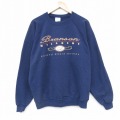 ヘインズ 90s 長袖スウェット Branson ネイビー XL | 古着