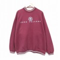 チャンピオン 90s 長袖スウェット IONA バーガンディ XL | 古着