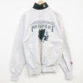 XL★古着 MVスポーツ 長袖 スウェット メンズ 90年代 90s POCONO 大きいサイズ タートルネック ハイネック USA製 薄グレー 霜降り 25dec05