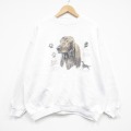 00s 長袖スウェット アイリッシュセッター ホワイト XL | 古着