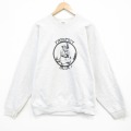 XL★古着 フルーツオブザルーム 長袖 スウェット メンズ 90年代 90s 雪ダルマ クルーネック USA製 薄グレー 霜降り【spe】 25dec11