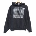 L★古着 ジャージーズ 長袖 スウェット パーカー メンズ 00年代 00s DOLANTWINS 黒 25dec12
