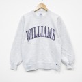 S★古着 ラッセル 長袖 スウェット メンズ 90年代 90s WILLIAMS クルーネック USA製 薄グレー 霜降り【spe】 25dec18