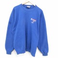 00s 長袖スウェット カンザスジェイホークス ブルー XL | 古着