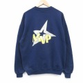 ジャージーズ 00s 長袖スウェット MVP ネイビー XL | 古着