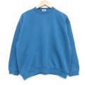 TULTEX 90s 長袖スウェット ブルー L | 古着