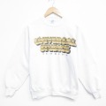 M★古着 ジャージーズ 長袖 スウェット メンズ 90年代 90s ユニバーサルスタジオ クルーネック USA製 白 26jan07