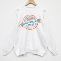 L★古着 フルーツオブザルーム 長袖 スウェット メンズ 90年代 90s SIENA ラグラン クルーネック USA製 白 26jan07