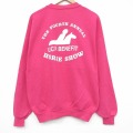 ジャージーズ 80s 長袖スウェット ホースショー ピンク XL | 古着