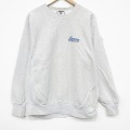 XL★古着 リー Lee 長袖 スウェット メンズ 90年代 90s シンプソンズ クルーネック USA製 薄グレー 霜降り 26jan08