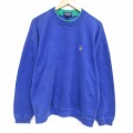 XL★古着 GANT 長袖 トップス メンズ 90年代 90s コットン クルーネック 青 26jan10